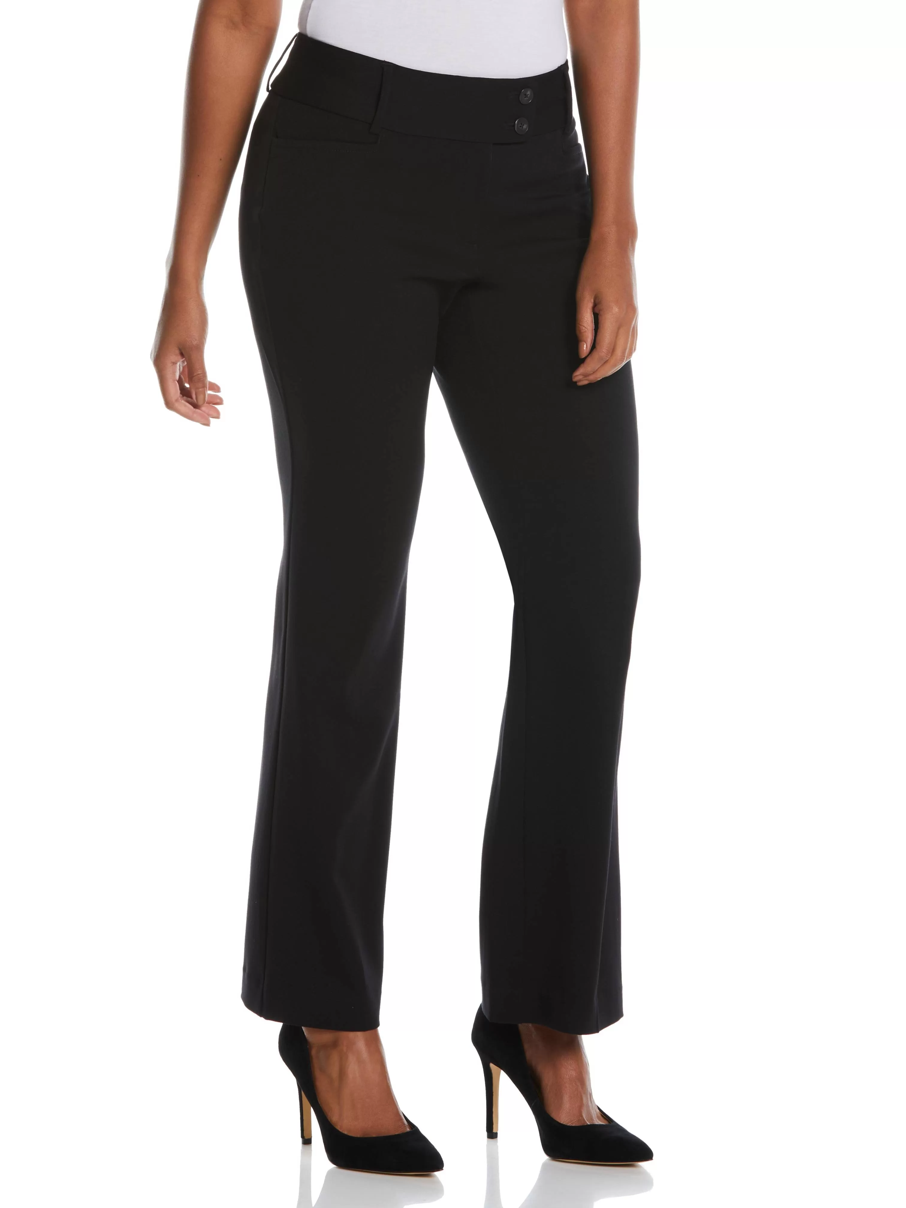 Gabardine Bootcut Pant - Curvy Fit