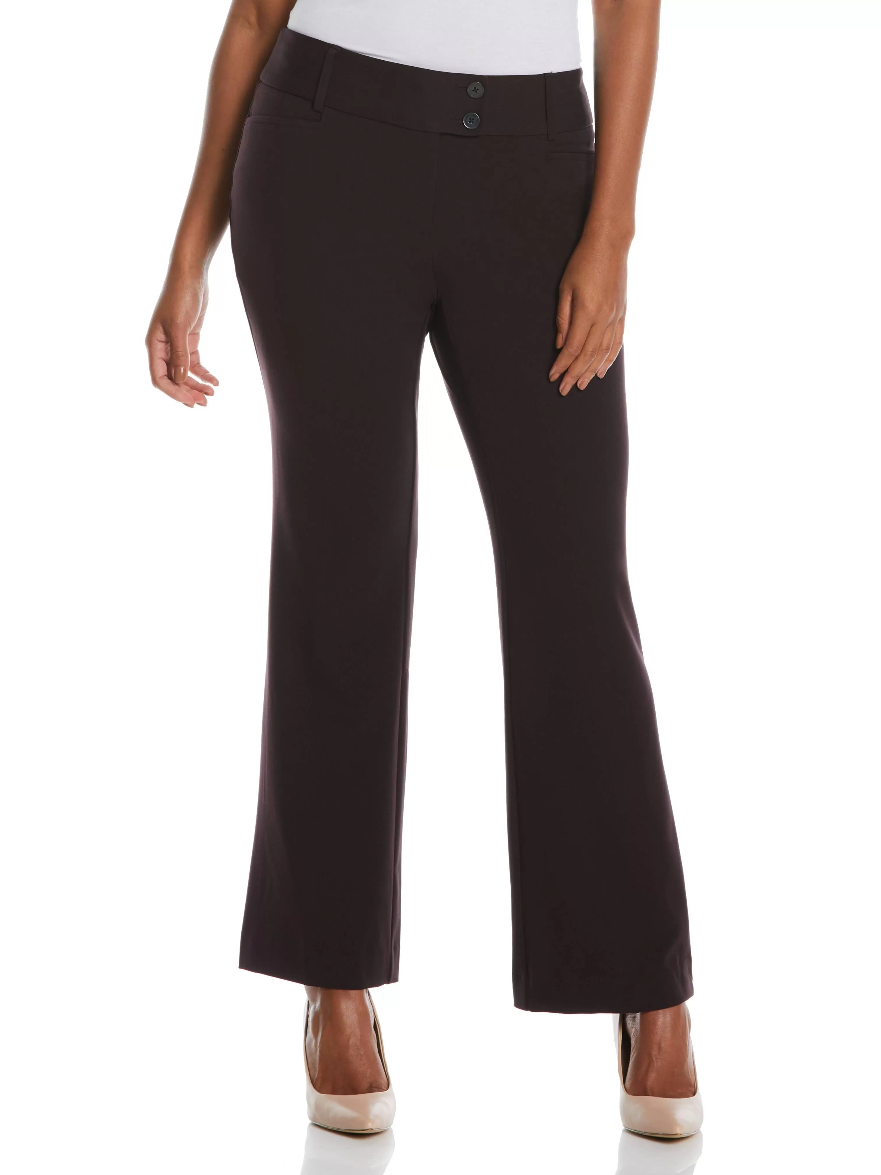 Gabardine Bootcut Pant - Curvy Fit