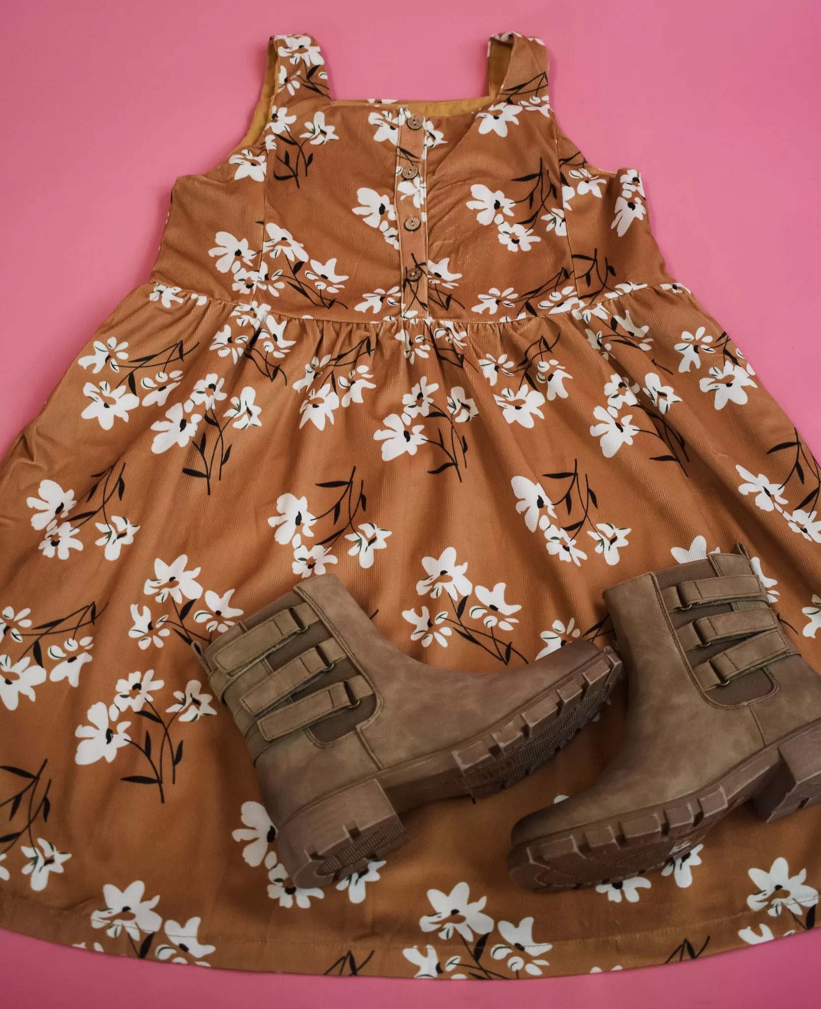 Girl's She's Exceptional Corduroy Dress