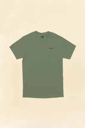 Godspeed Tonal Mini Logo Heavyweight Organic T-Shirt - Green