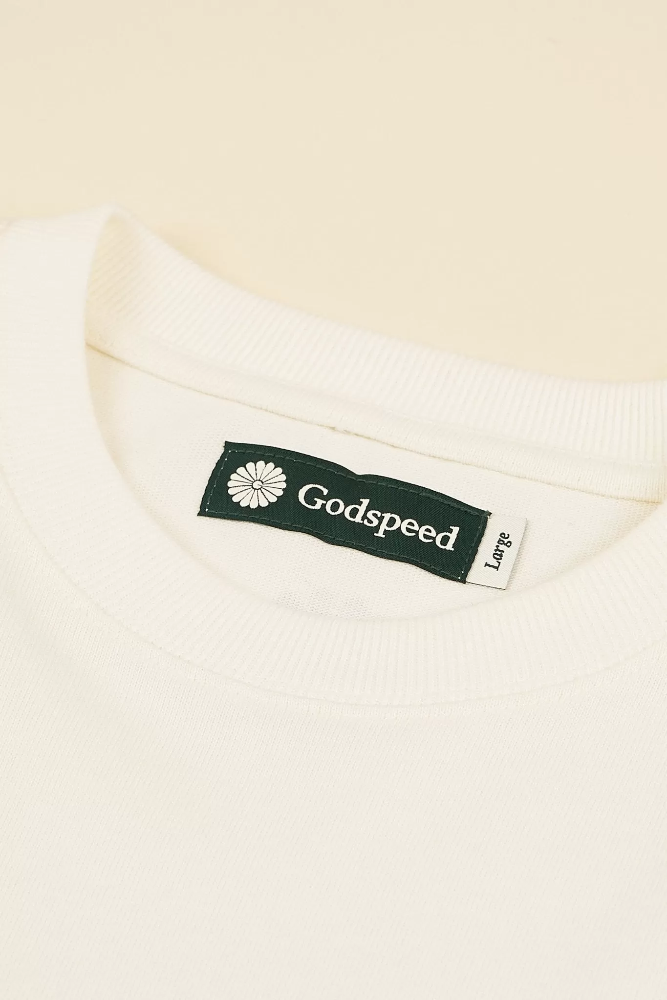 Godspeed 'Zenith' Heavyweight Organic T-Shirt - Natural