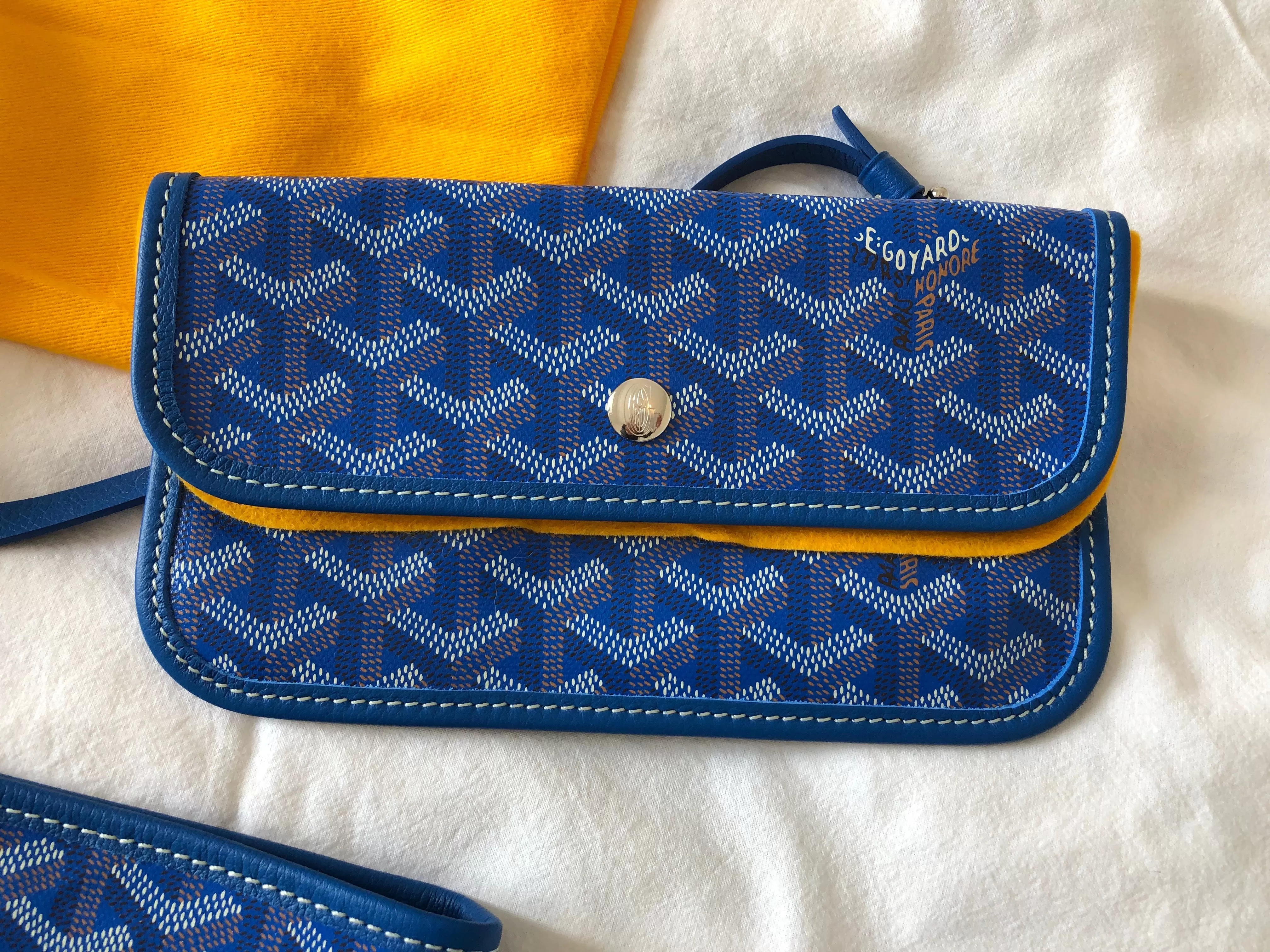 Goyard St. Louis Sky Blue PM (NWT)