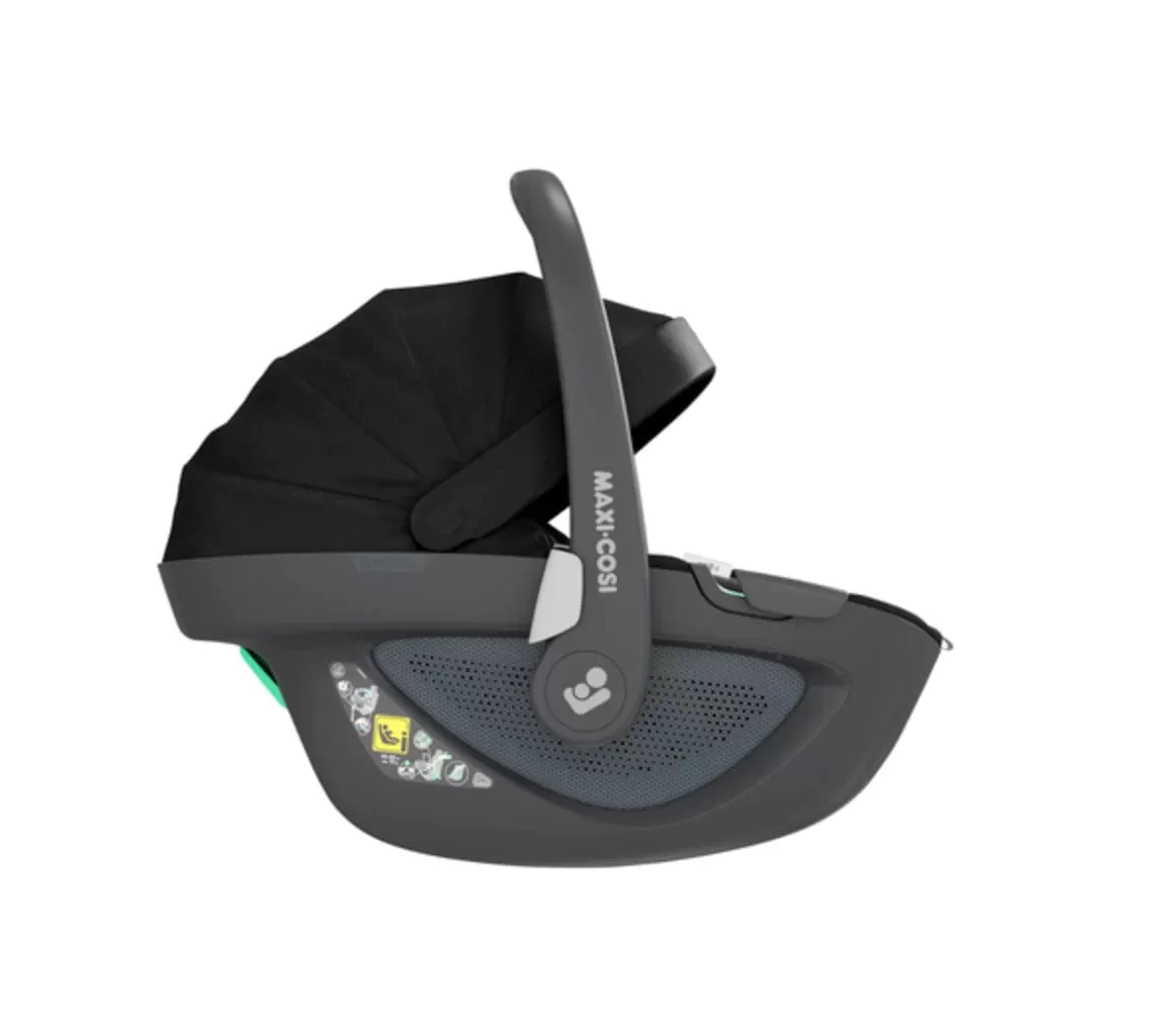 iCandy Peach 7 Maxi Cosi Pebble 360 Complete Travel System Bundle - Olive (Black Parasol)