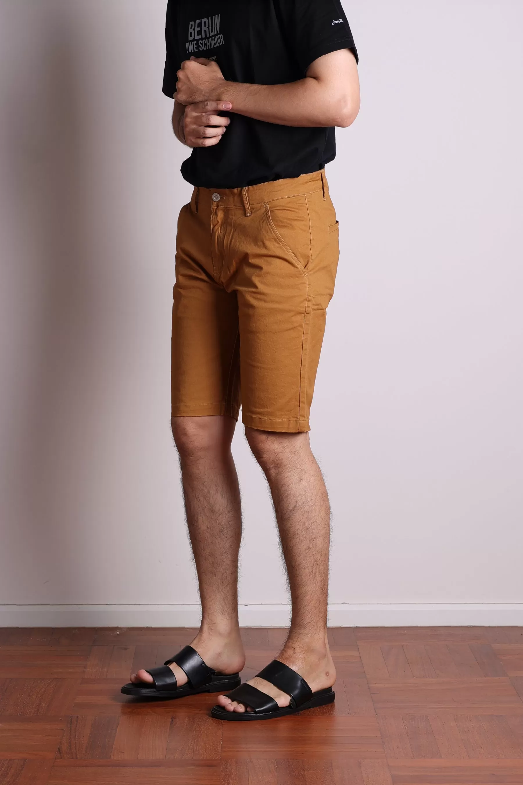 JACK RUSSEL MEN SHORTS SLIM FIT  รุ่น JS-217/YL