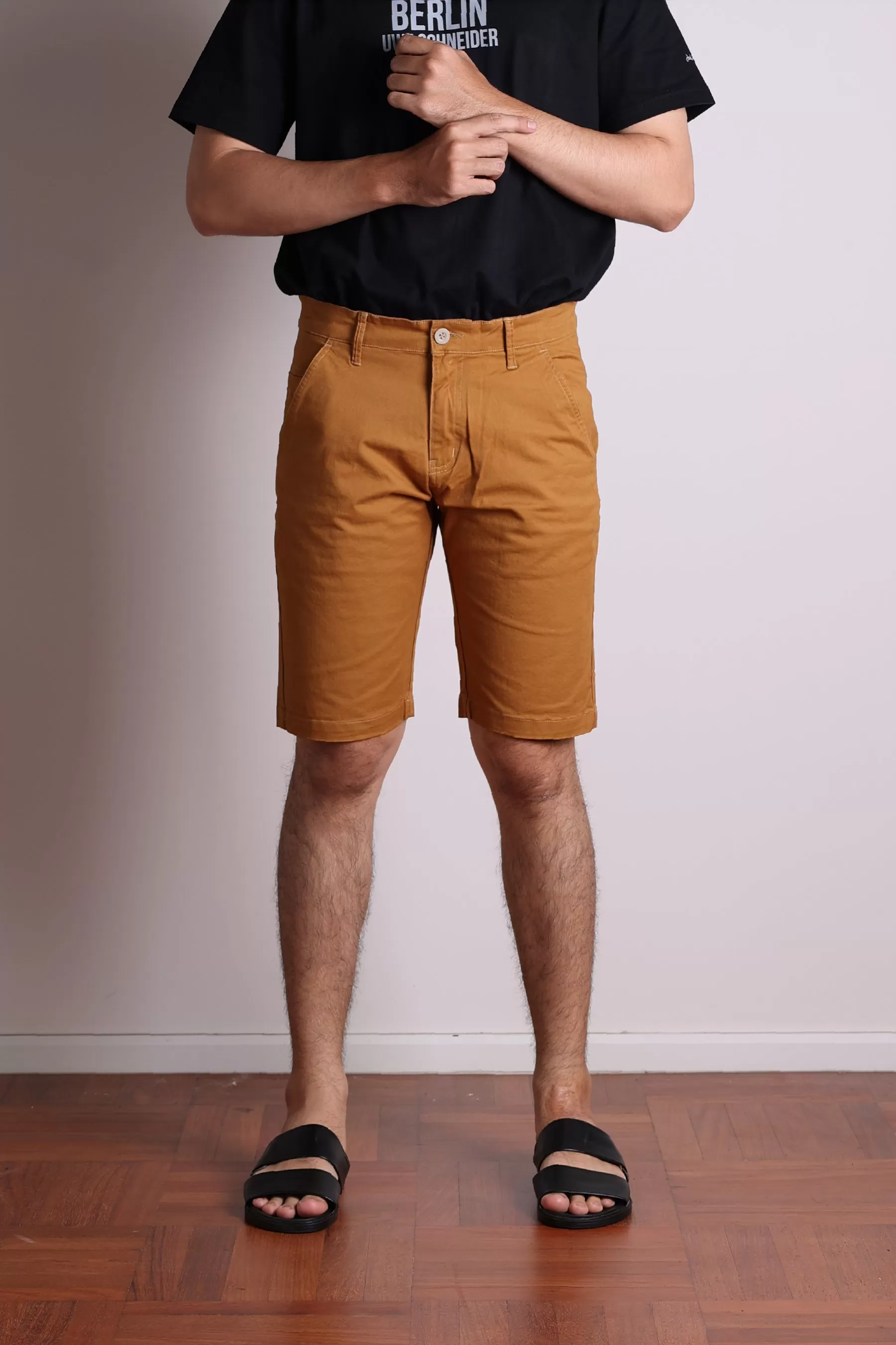 JACK RUSSEL MEN SHORTS SLIM FIT  รุ่น JS-217/YL