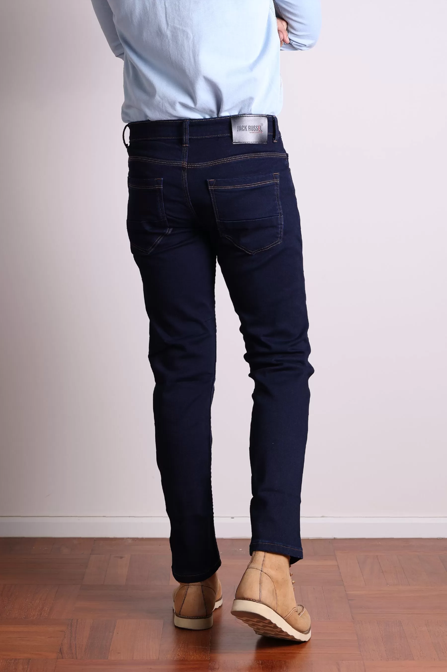 JACK RUSSEL MEN  SLIM-FIT  รุ่น J-810/DB สี DEED BLUE