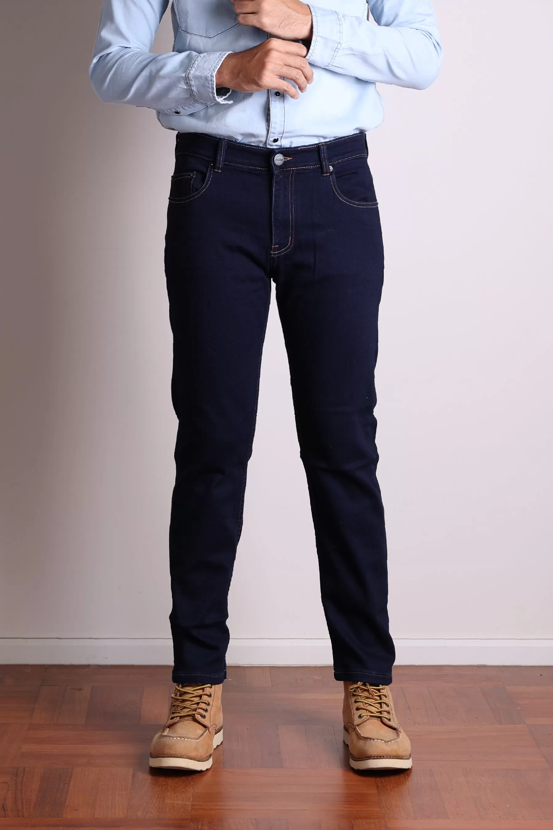 JACK RUSSEL MEN  SLIM-FIT  รุ่น J-810/DB สี DEED BLUE