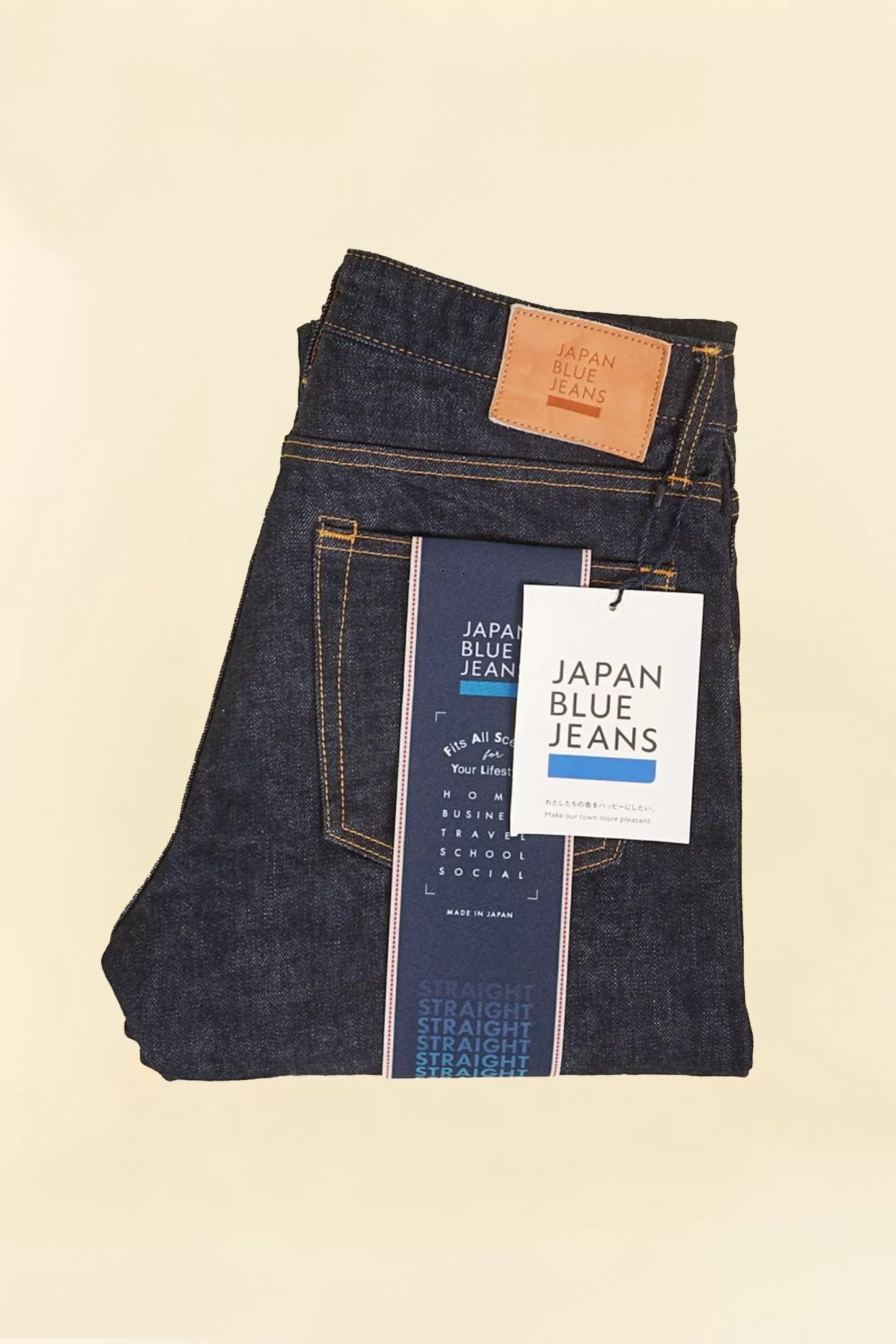 Japan Blue J301 Slim Straight Selvedge Denim - 14.8oz