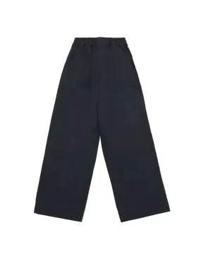 Kappy One Tuck Wide Fatigue Pants Navy