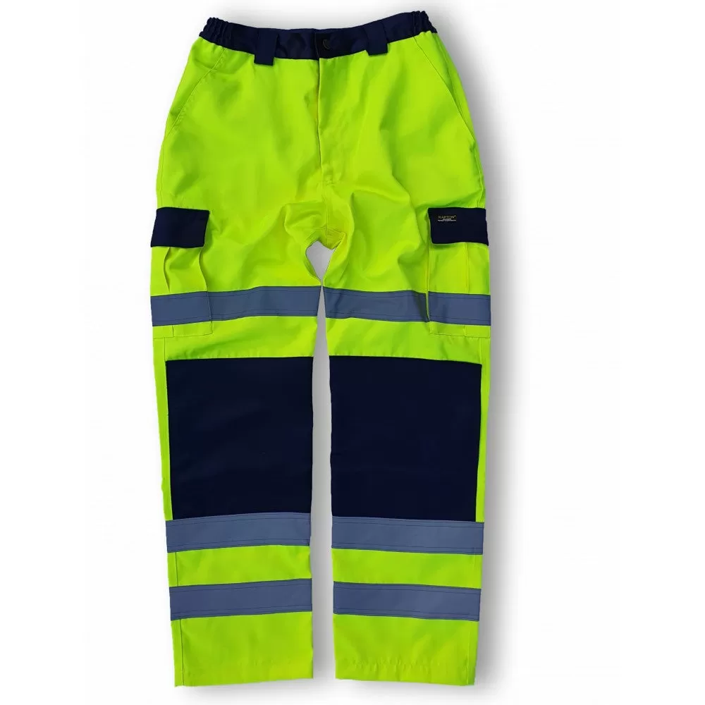 Kapton® High Visibility Polycotton Cargo Combat Work Trousers