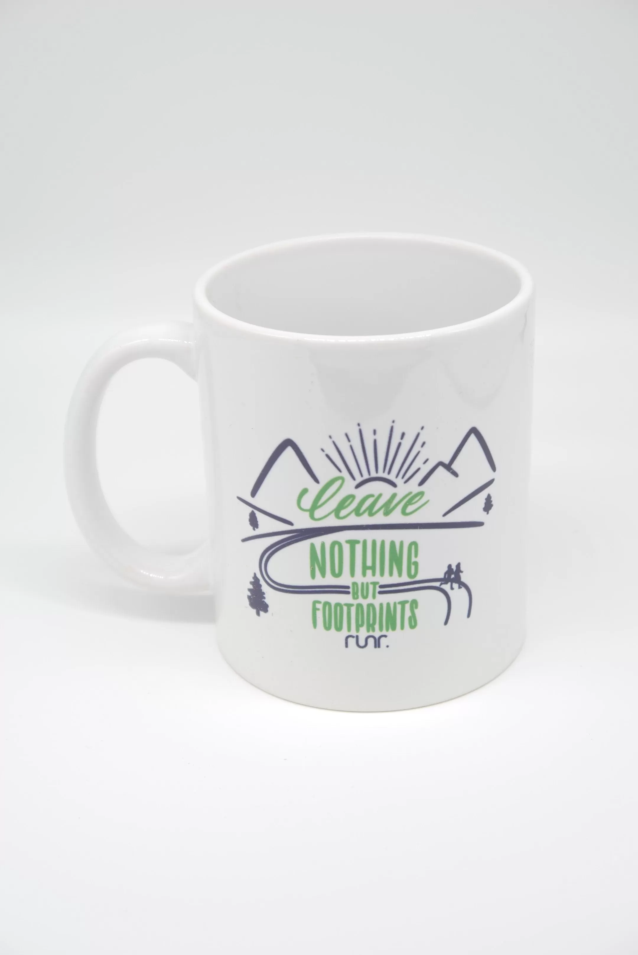 Leave Nothing But Footprints Runr Mug