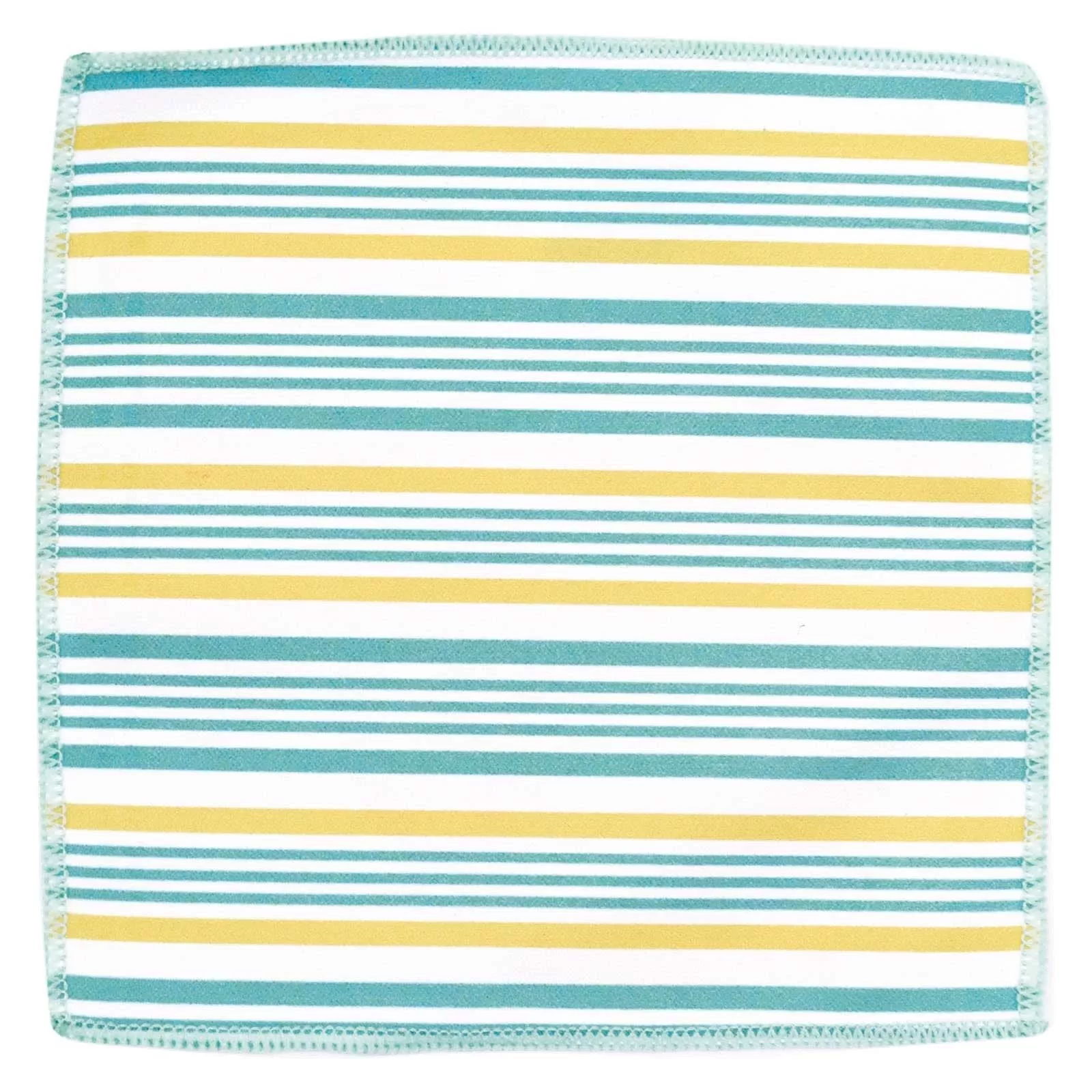 Lemon Slices blu Kitchen Reusable Cocktail Napkins (Set of 8)