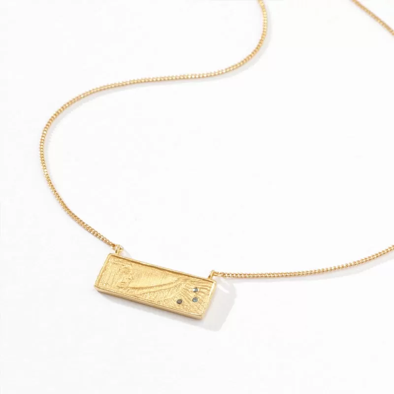 Maat Necklace - Gold