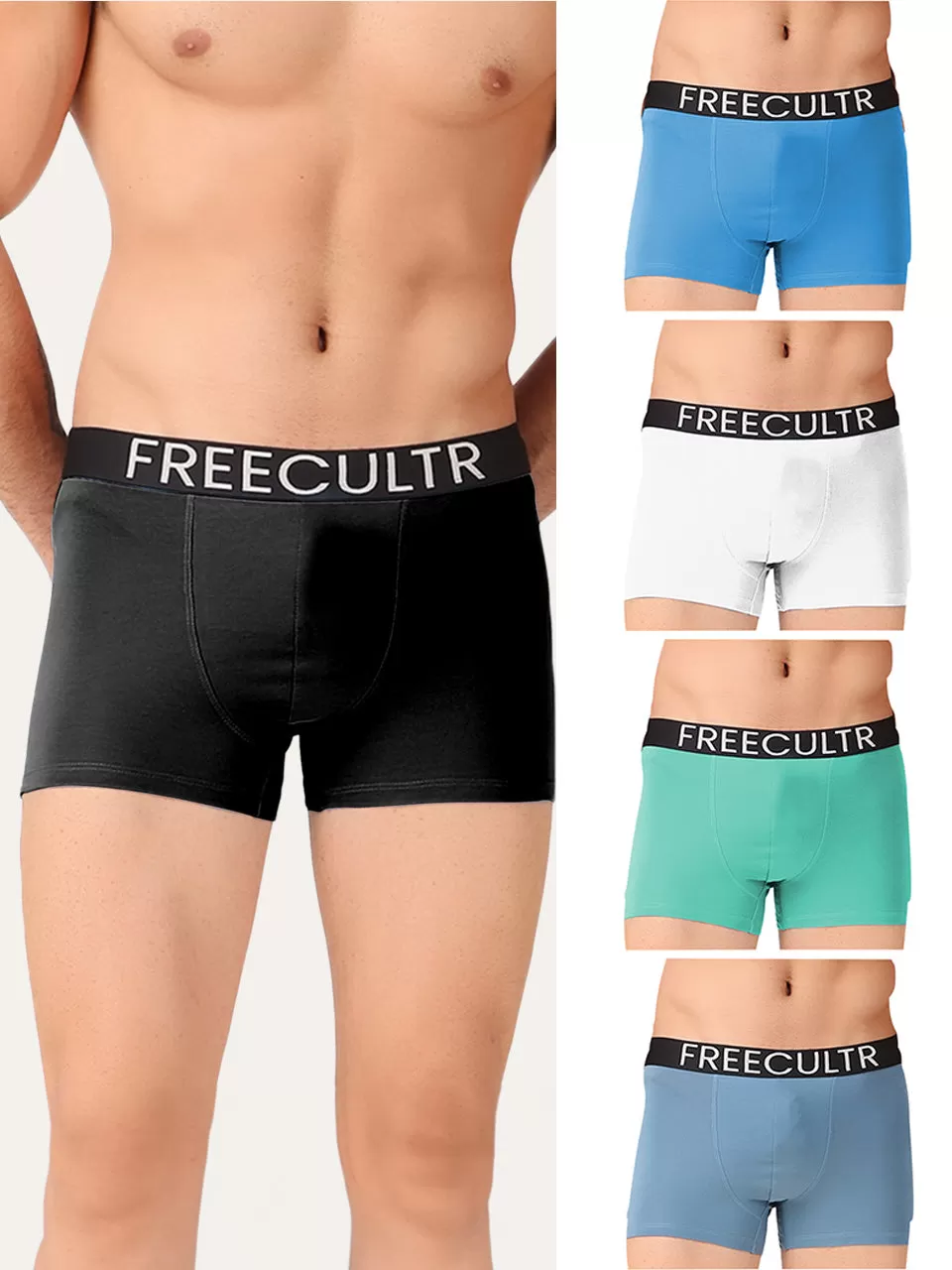 Men's Organic Cotton Trunks Pack of 5