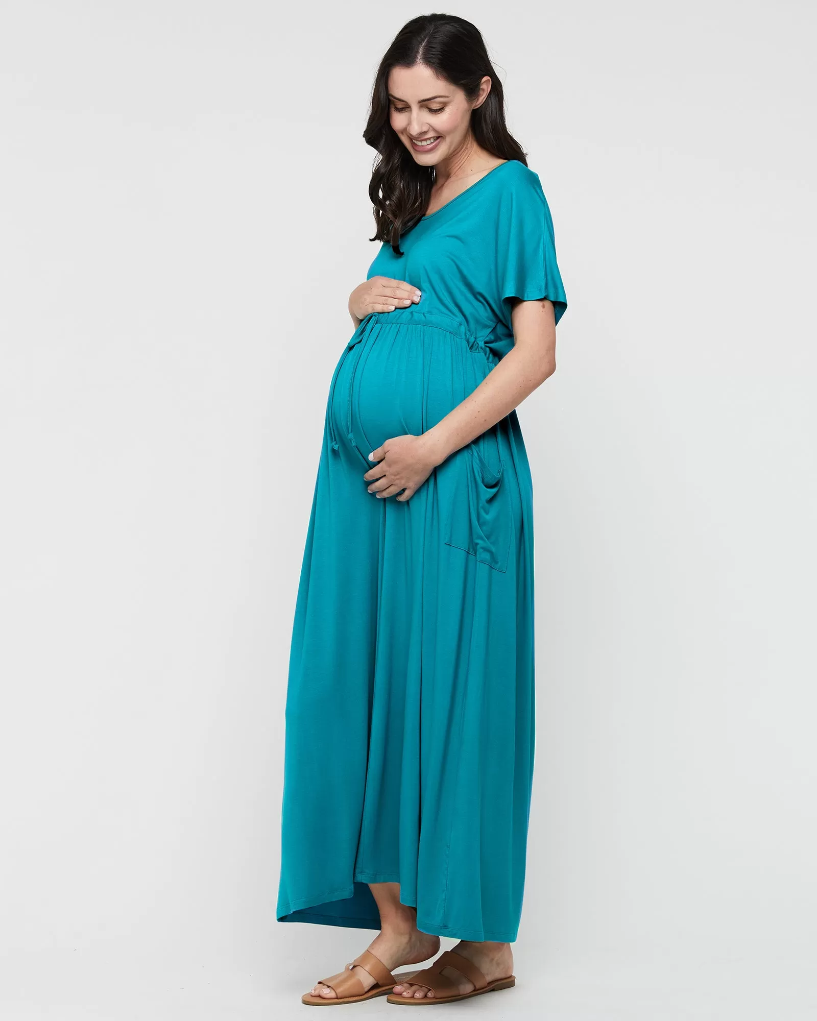 Mila Maxi Dress - Teal