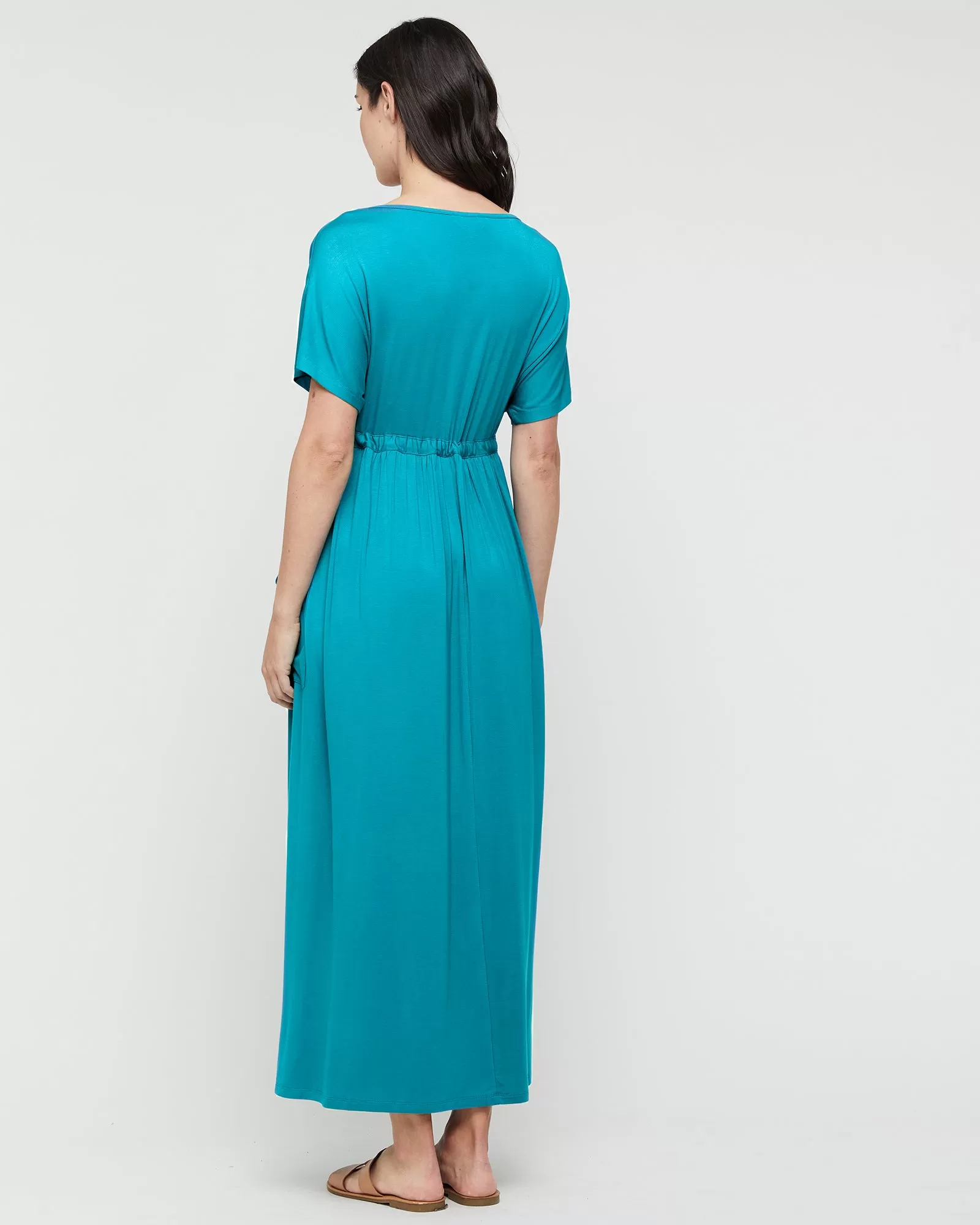 Mila Maxi Dress - Teal