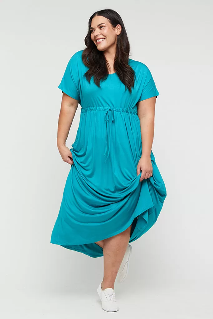 Mila Maxi Dress - Teal