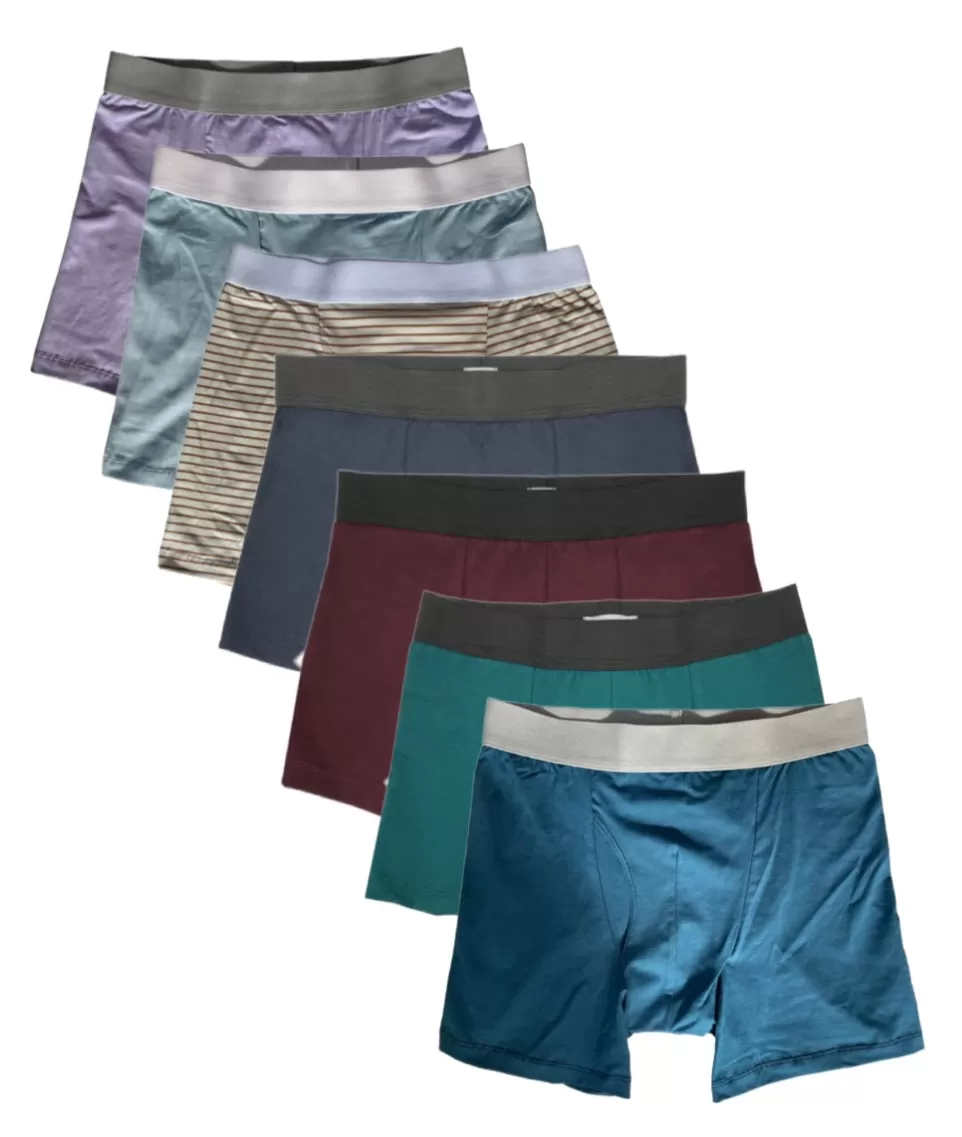 Multicolour Organic Cotton Jersey Boxer Pack