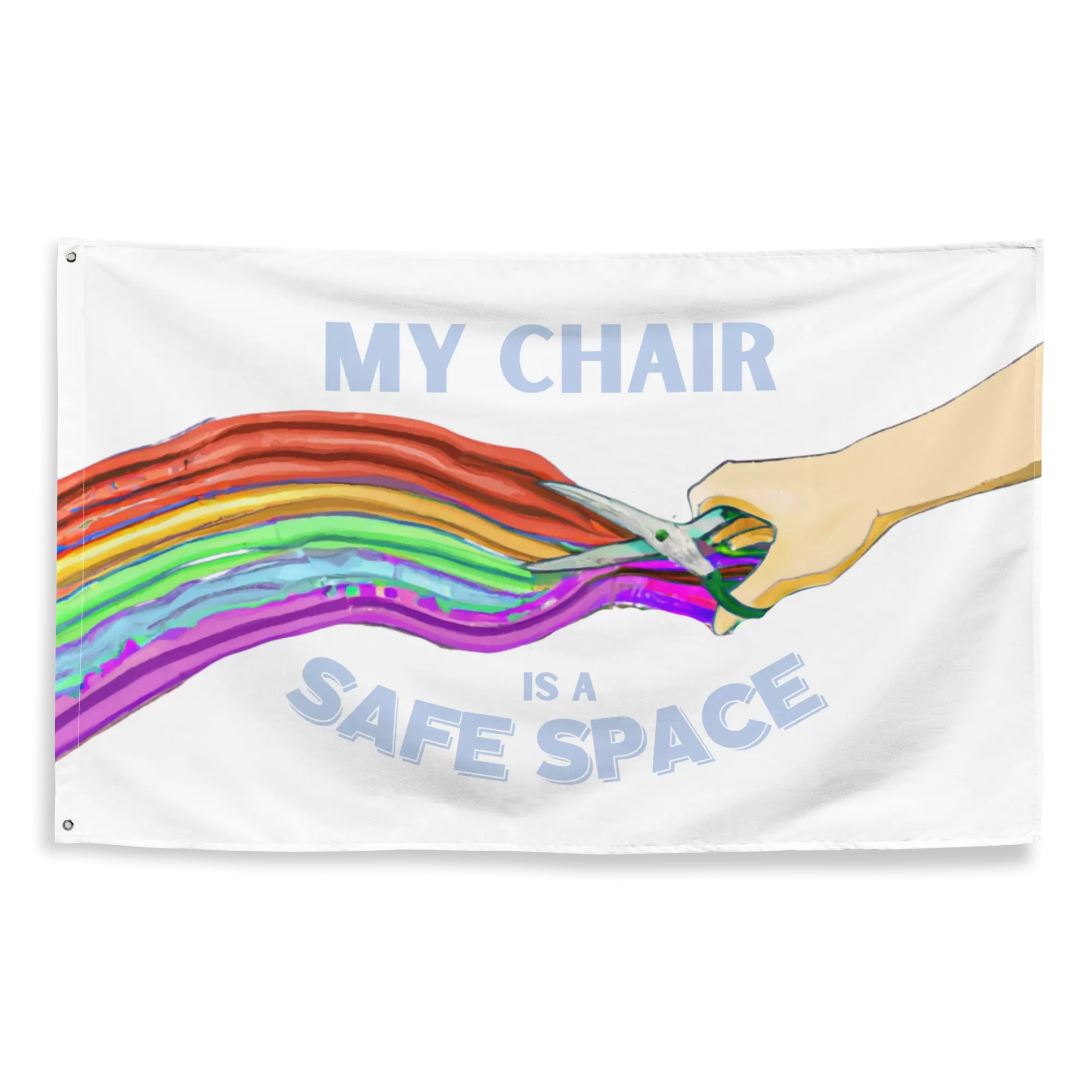 My Chair Is A Safe Space Flag