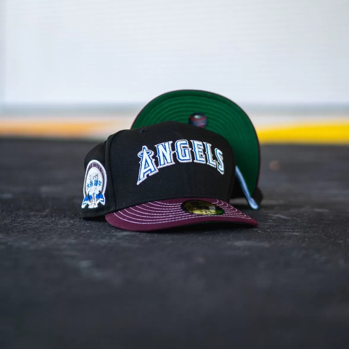 New Era Los Angeles Angels Shohei Ohtani Green UV (Black/Burgundy)