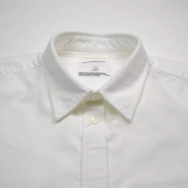 Norse Projects - Anton Heavy Brushed Oxford Shirt - White