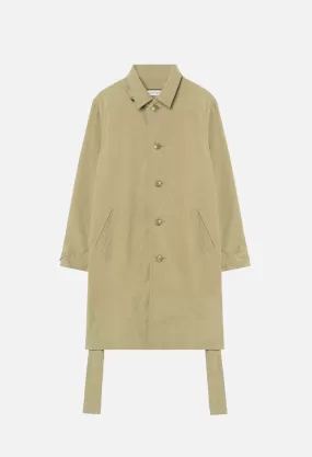 Nylon Spring Coat / Tan