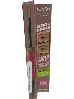 NYX Professional Makeup Taupe Zero to Brow Longwear Gel Dual-ended