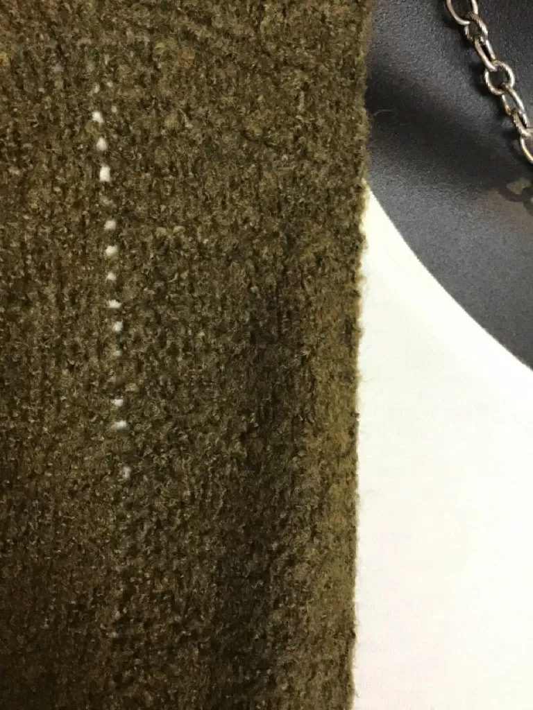 Olive Cable Knit Pocketed Cardigan - S to XL