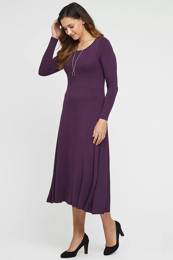 Olivia Dress - Plum