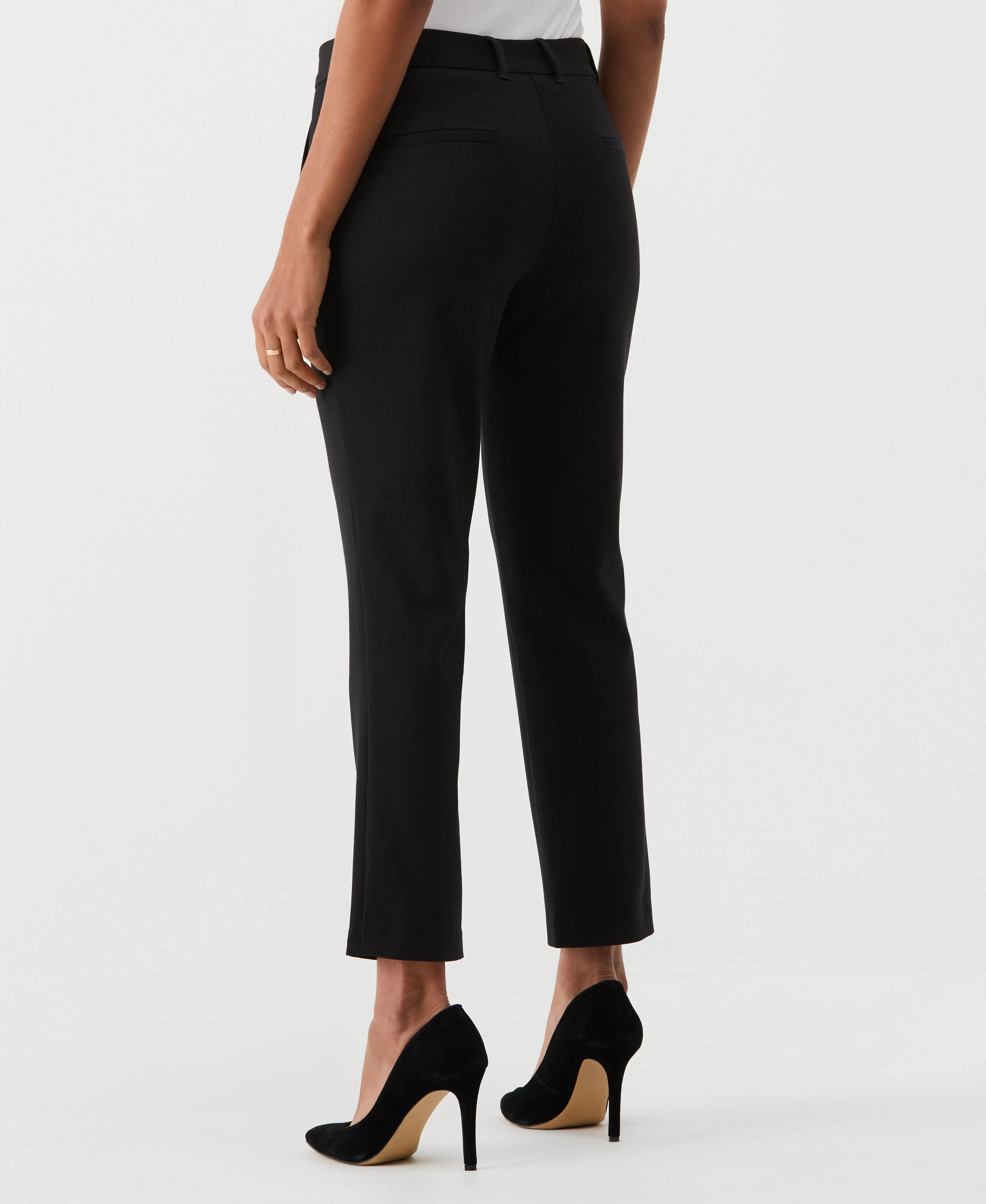 Petite Straight Leg Ankle Pant