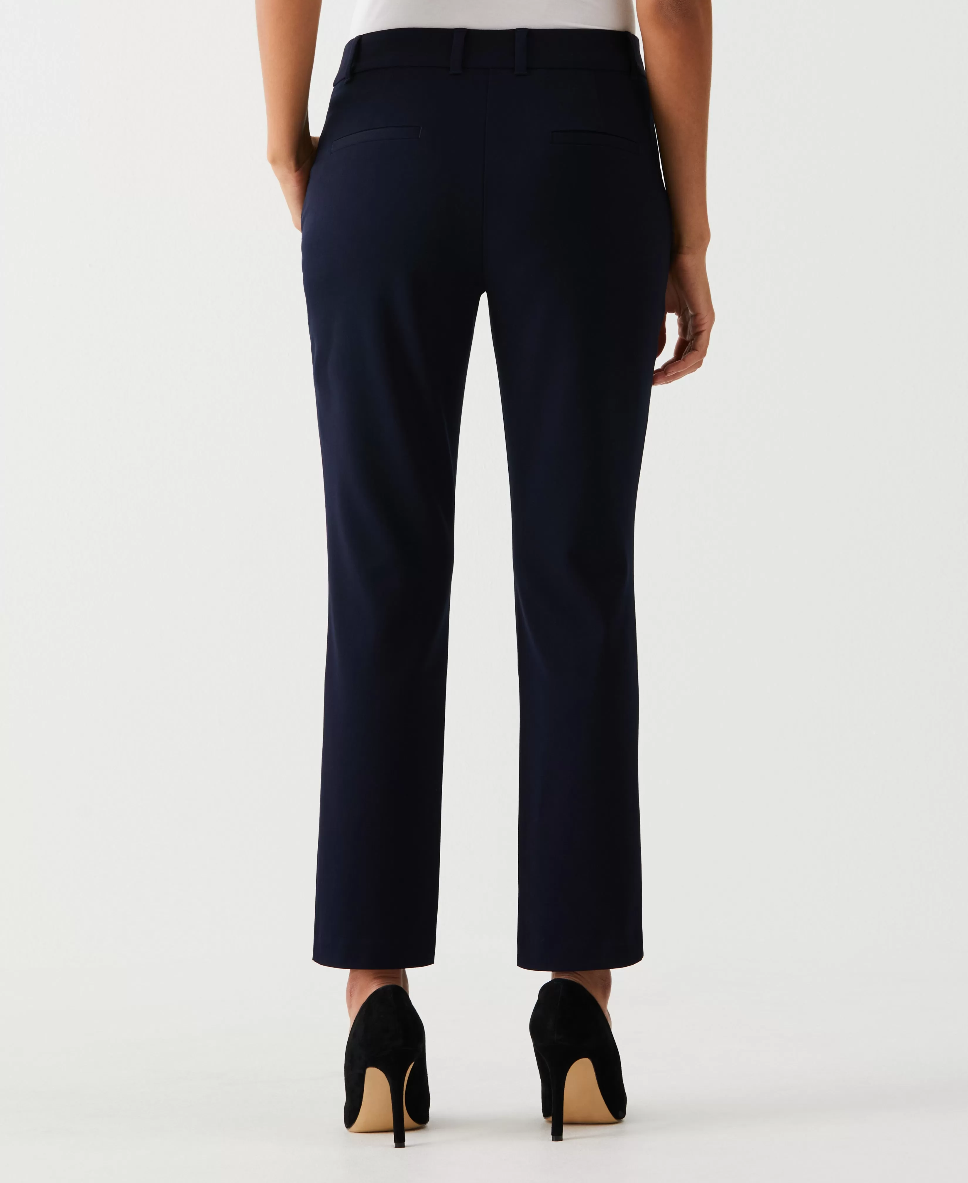 Petite Straight Leg Ankle Pant