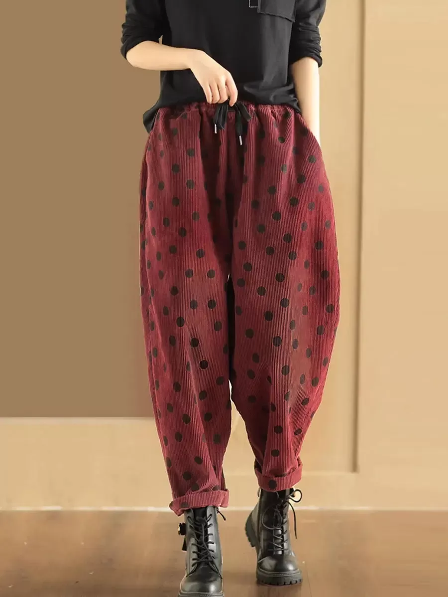 Plus Size Women Harem Pants