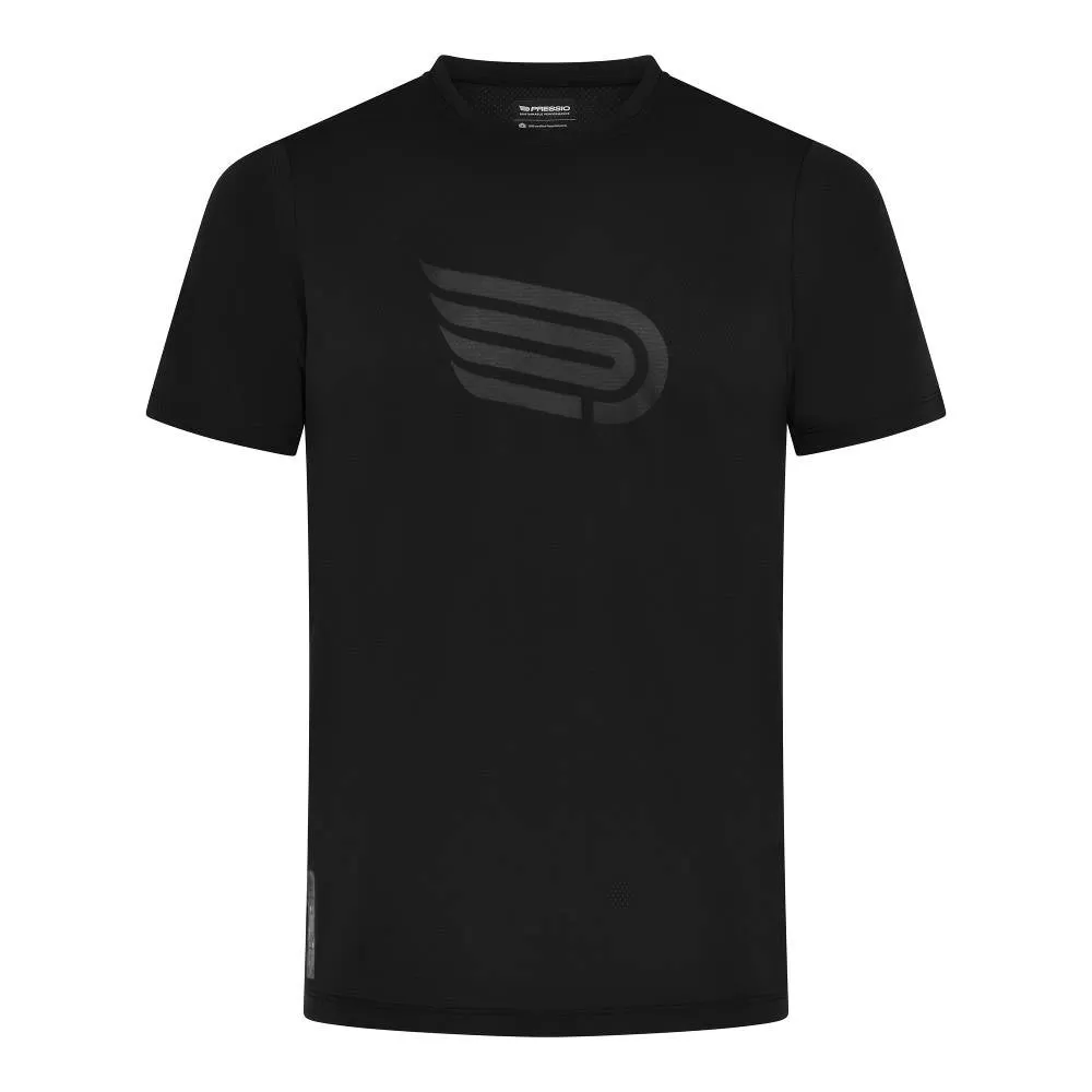 Pressio Perform Short Sleeve Top (Mens) - Black