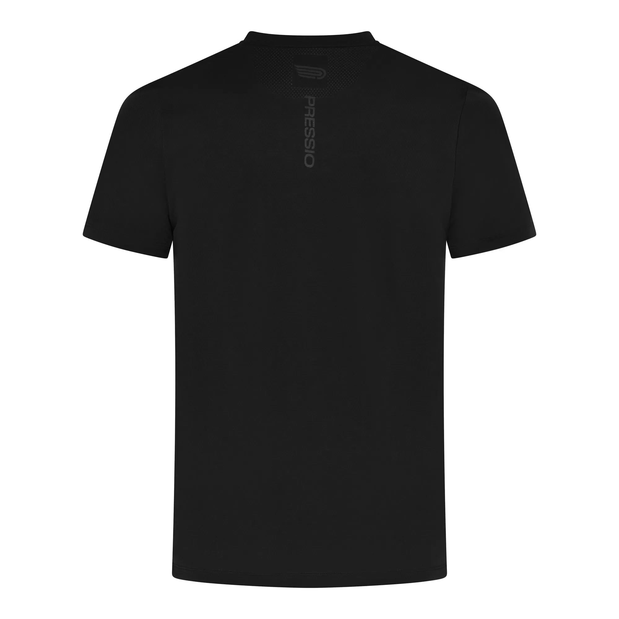 Pressio Perform Short Sleeve Top (Mens) - Black