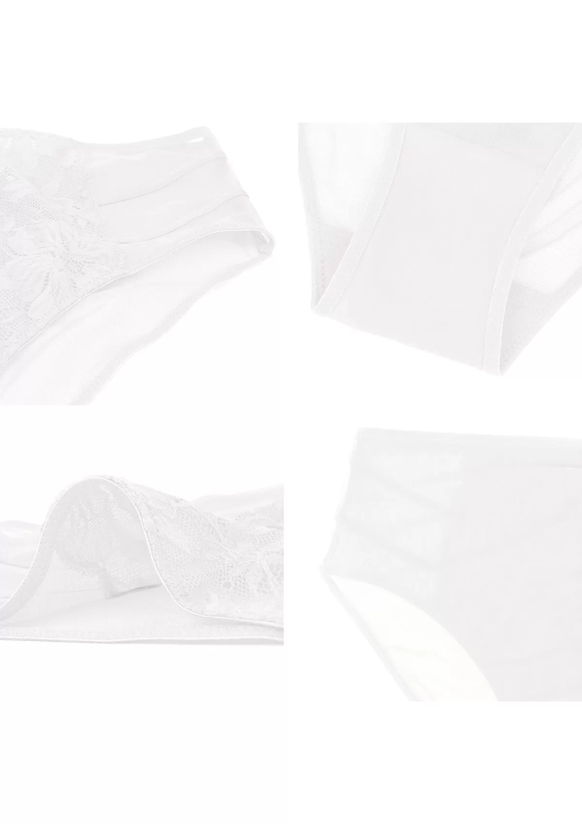 Pretty In Petals High-Rise Lace Brief Underwear