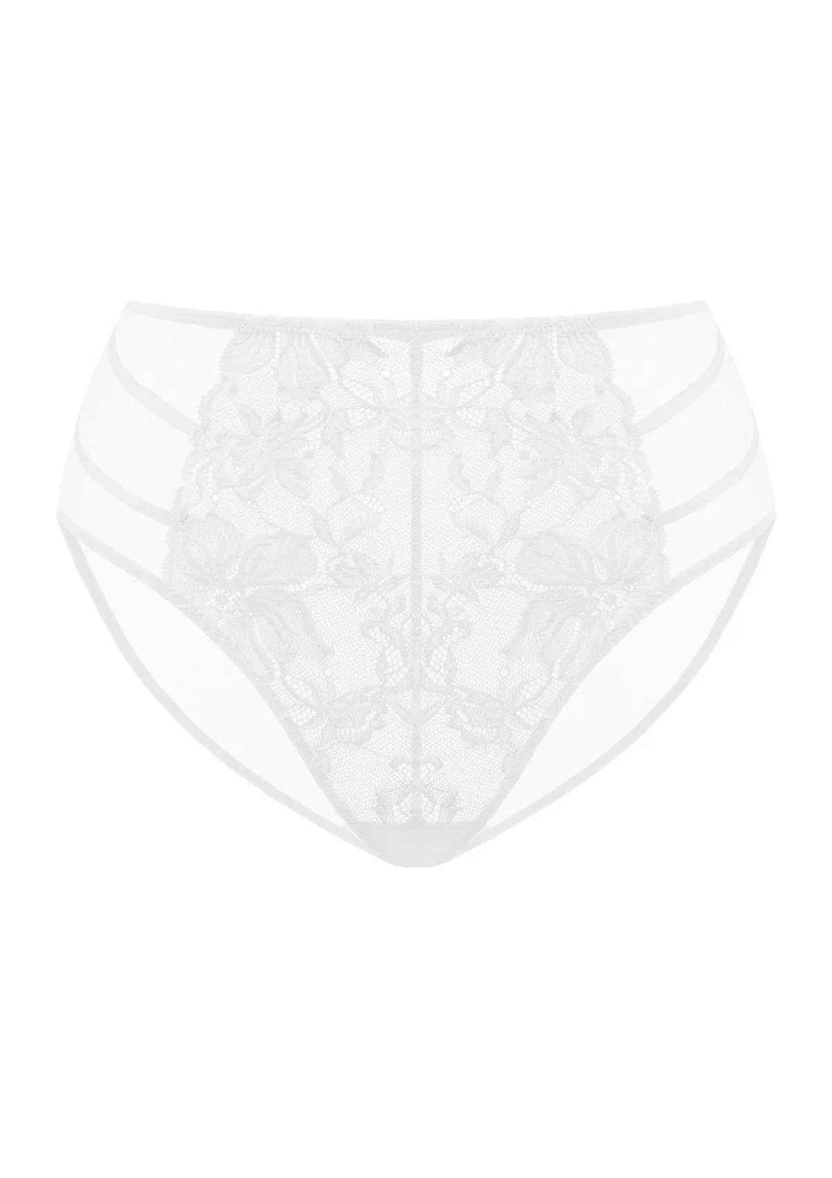 Pretty In Petals High-Rise Lace Brief Underwear