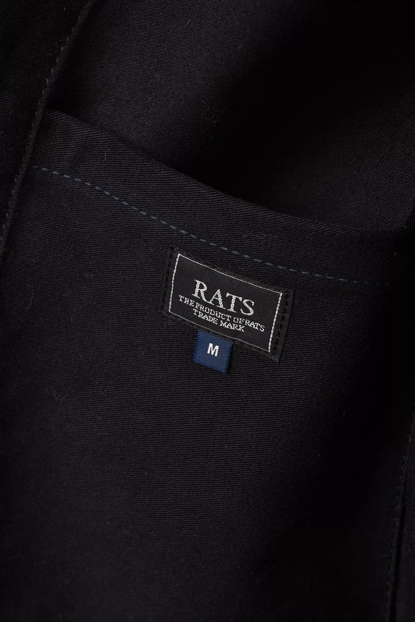 Rats French Work Jacket - Navy Moleskin