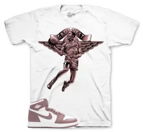 Retro 1 Mauve Shirt - Greatest - White