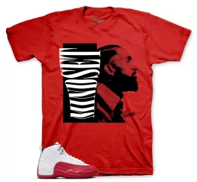 Retro 12 Cherry Shirt - Mindset - Red