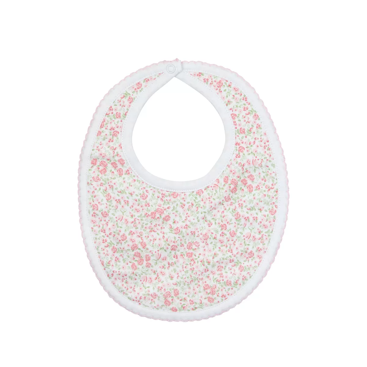 Roses Garden Printed Bib | Baby Girl