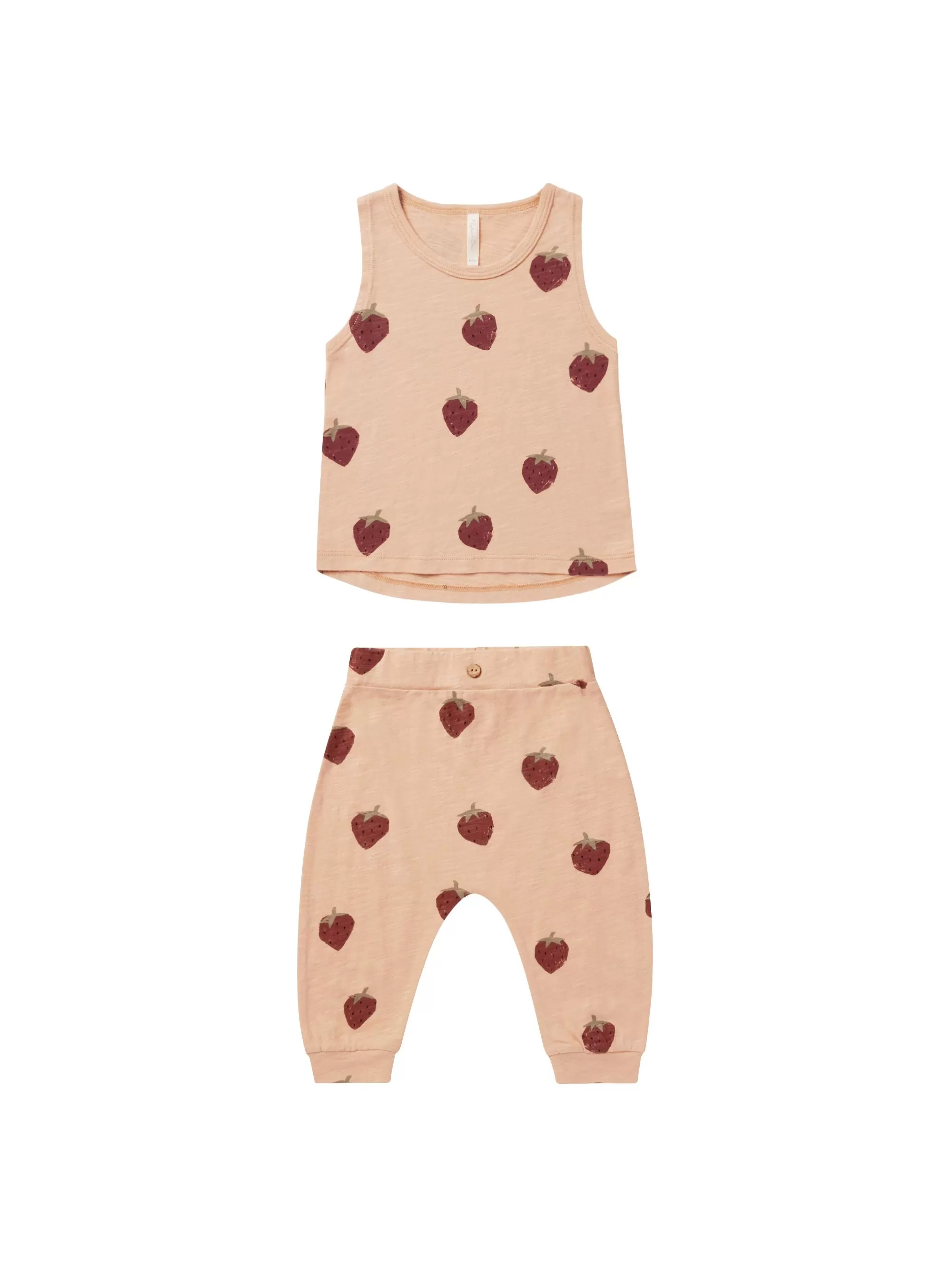 Rylee & Cru - Strawberries Tank   Slouch Pant Set