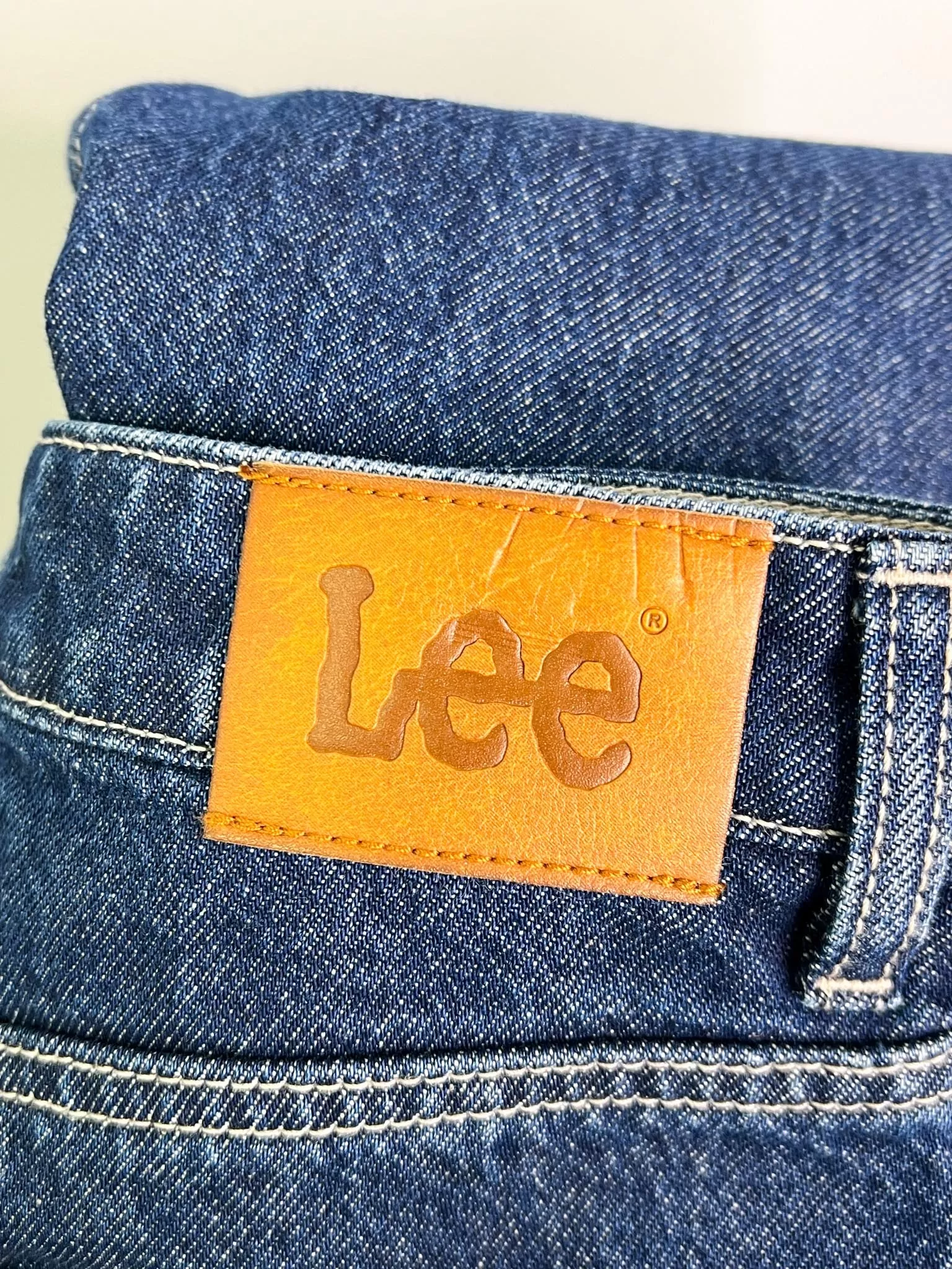 Size 8 - Lee Dark Wash Blue Jeans