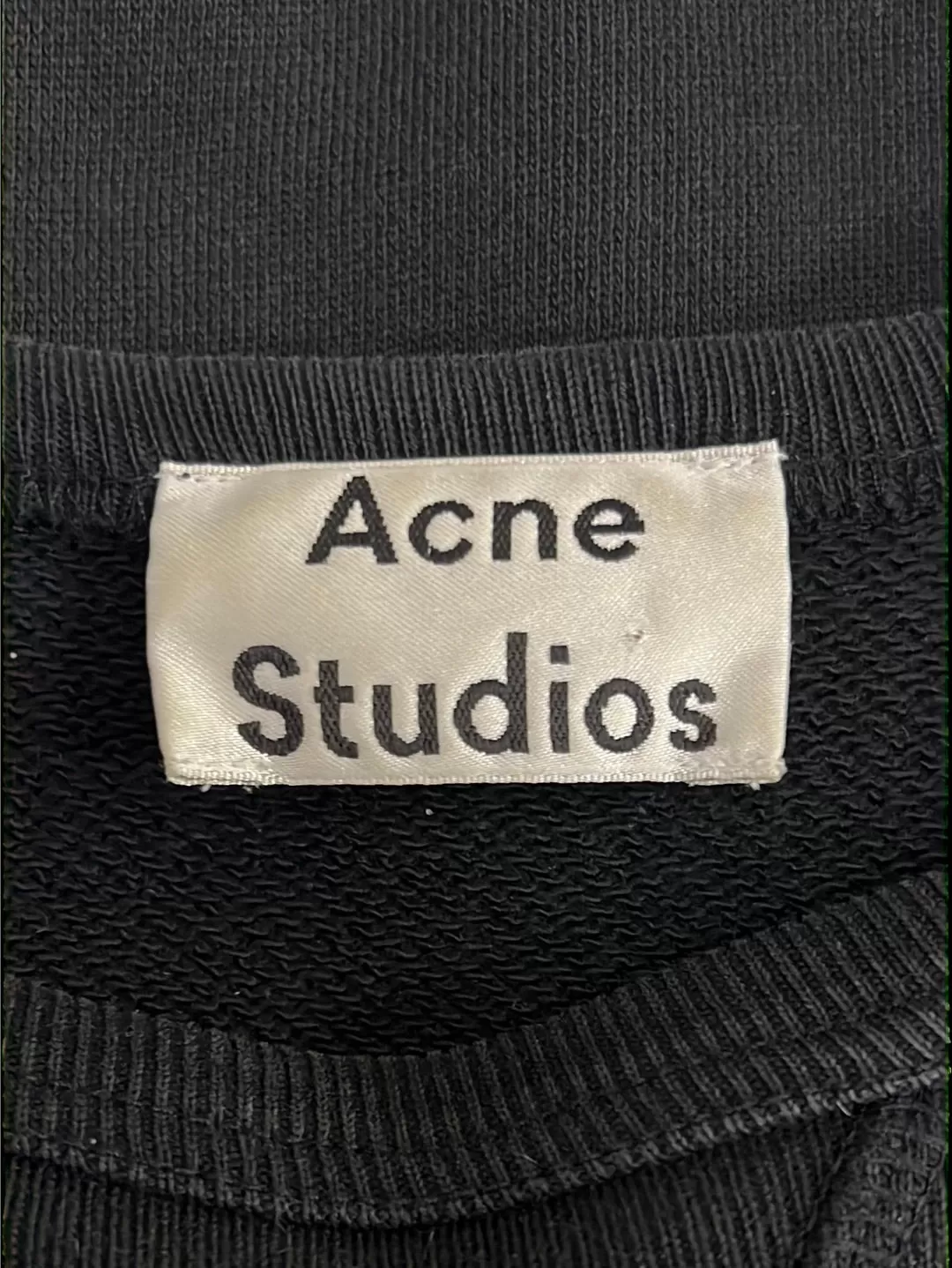 Size XXS - Acne Studios College Face Crew Jumper