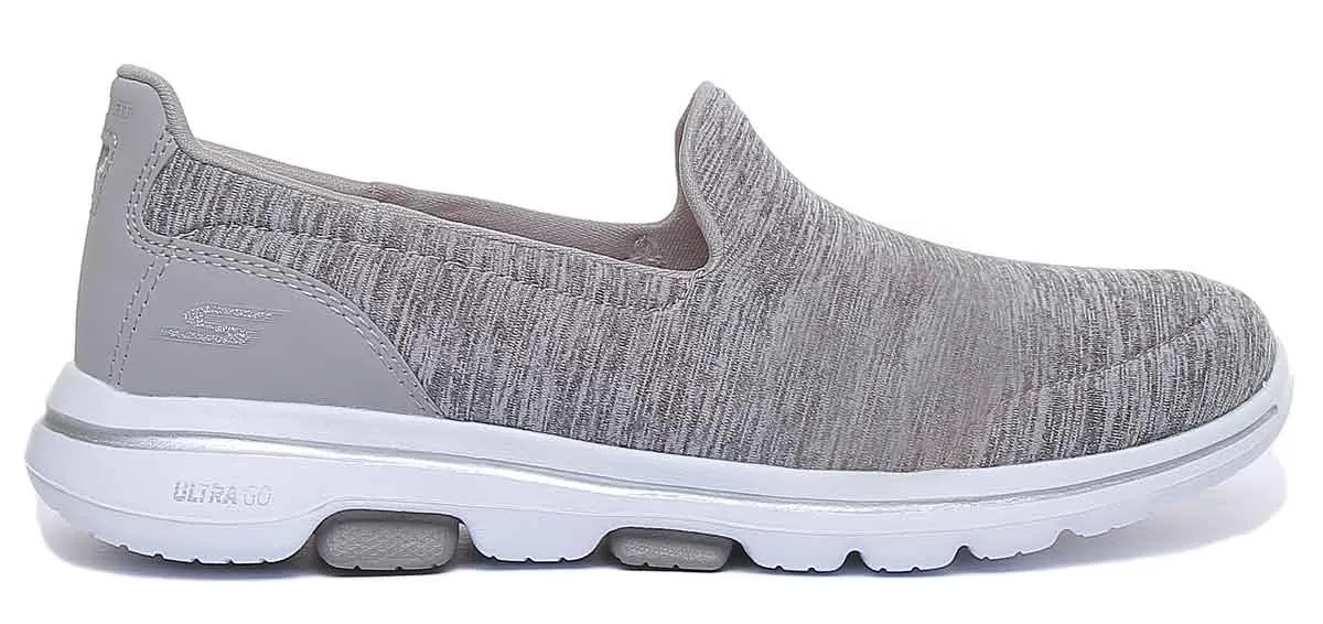 Skechers Go Walk 5 Honor In Grey