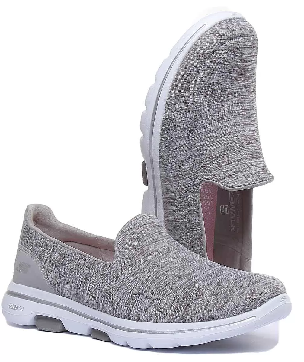 Skechers Go Walk 5 Honor In Grey