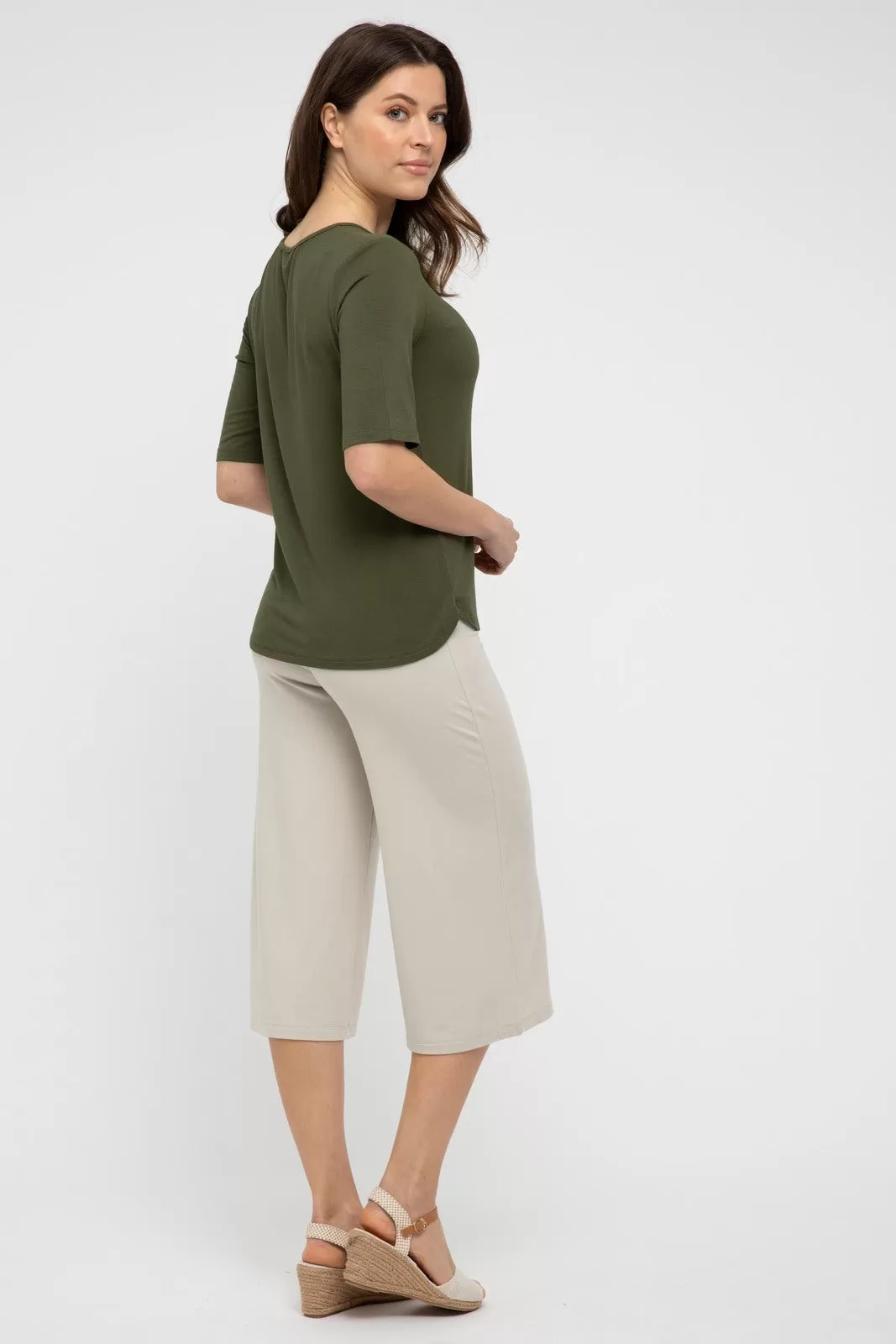 Sophie Top - Dark Olive