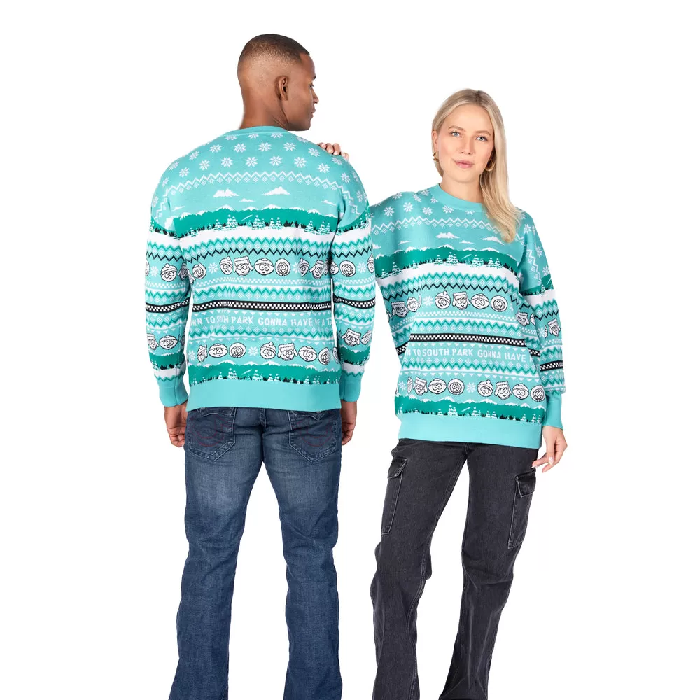 South Park 2024 Exclusive Holiday Knit Sweater