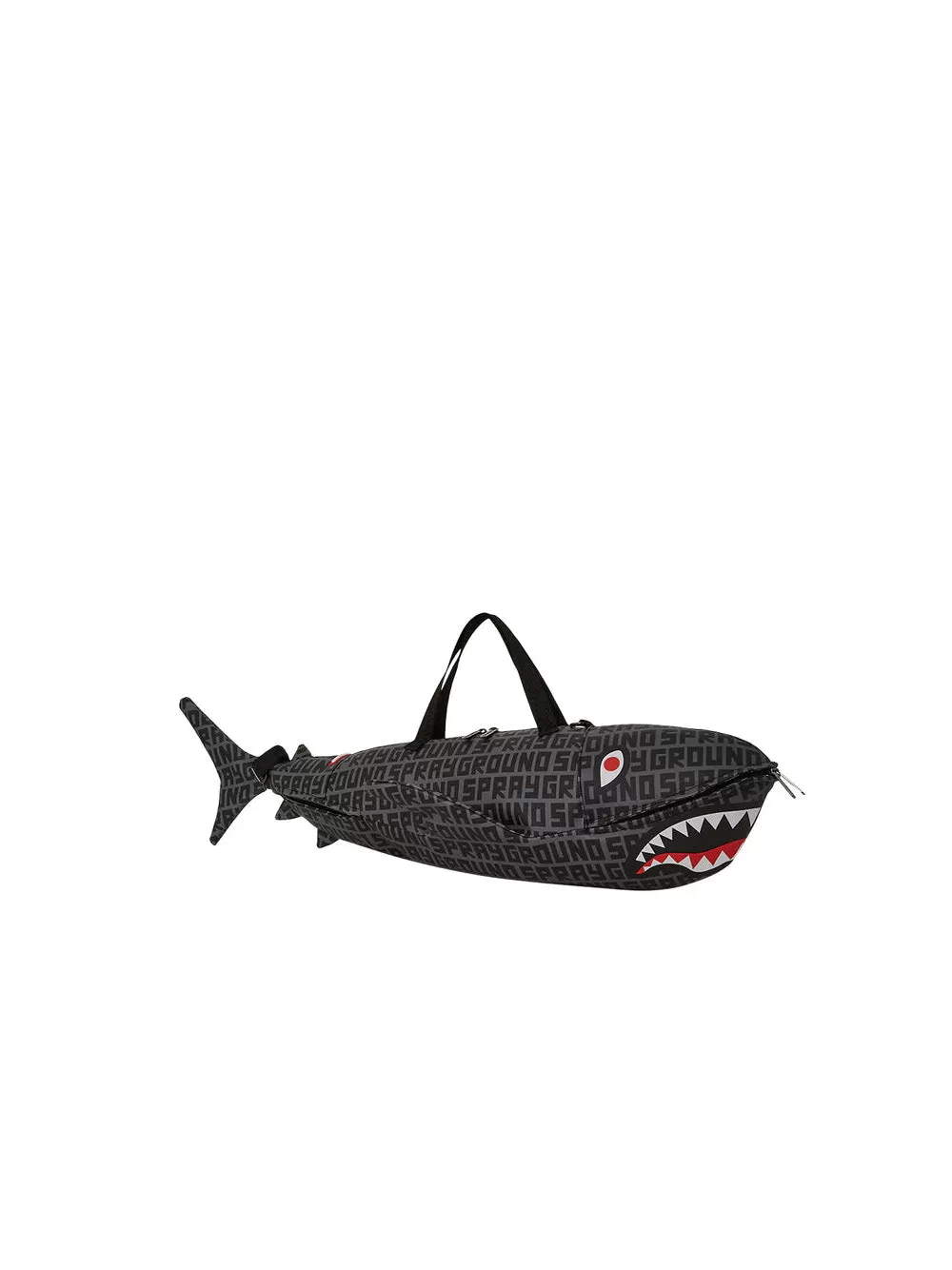 Split Infinity Check Shark-Shaped-Duffle - Multicolor