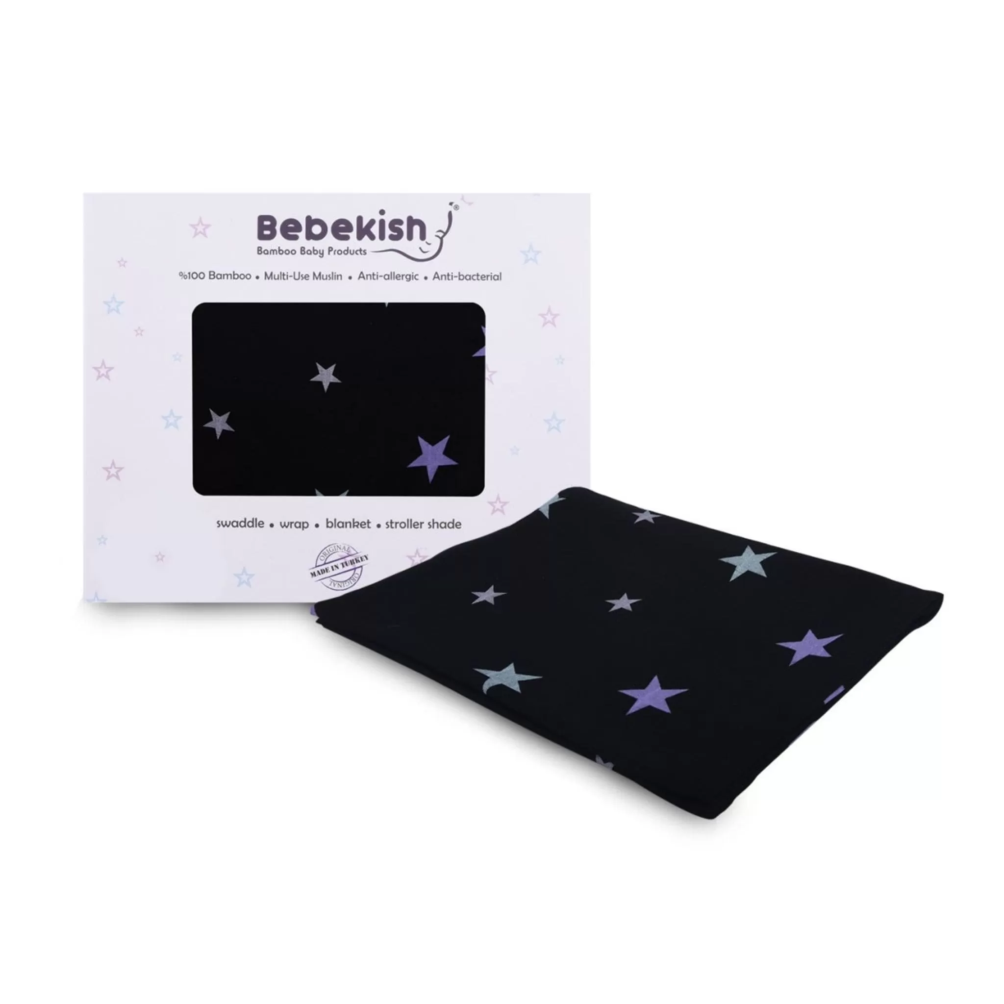 Star Light Bamboo Large Muslin Cloth