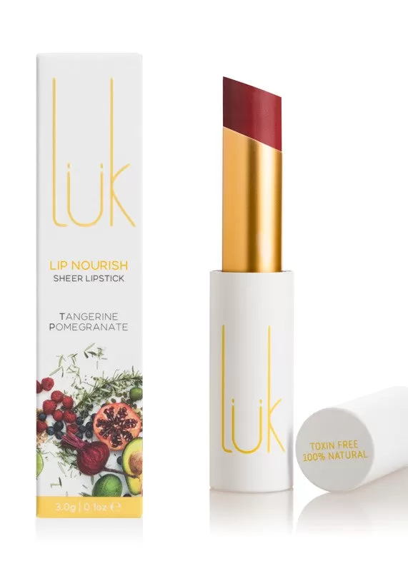 Tangerine Pomegranate Lip Nourish - 100% Natural